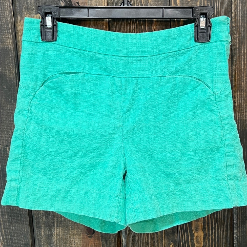 Anthropologie Cartonnier Shorts‎ 2 Seafoam Green Blue Boho Chic Coastal